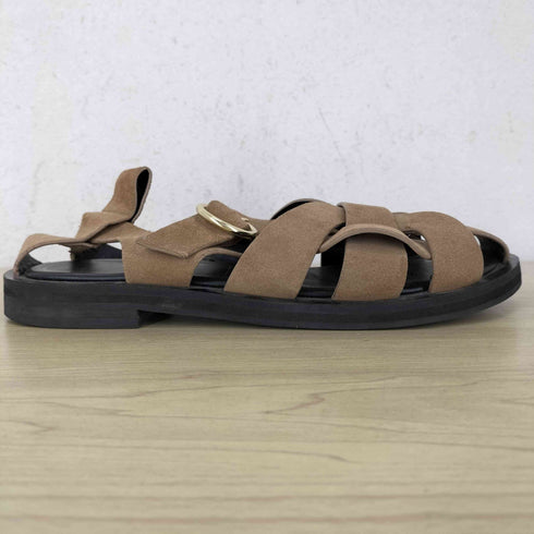 ザラ ZARA スウェードグラディエーターサンダル レディース JPN:37
