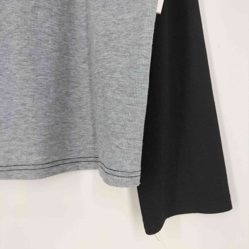 ROMWE スタープリント ストレッチ ラグランTシャツ メンズ import:L