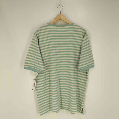 ポロバイラルフローレン Polo by RALPH LAUREN ポニー刺繍 ヘンリーネックボーダーTシャツ メンズ JPN:L