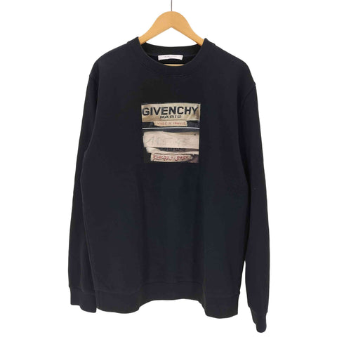 ジバンシィ GIVENCHY グラフィックプリント クルーネックスウェット メンズ JPN:L