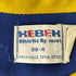 70~80S KEBEK フロッキープリントVネックフットボールTシャツ メンズ 38-4