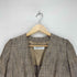 マックスマーラ MAX MARA 白タグ リネンシルクノーカラージャケット LINEN SILK レディース JPN:42