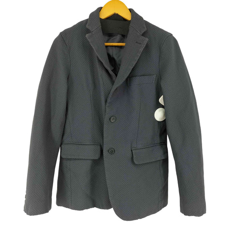 コムデギャルソンオムドゥ COMME des GARCONS HOMME DEUX AD2022 ドビー織り ノッチドカラー シングルジャケット メンズ JPN:XS