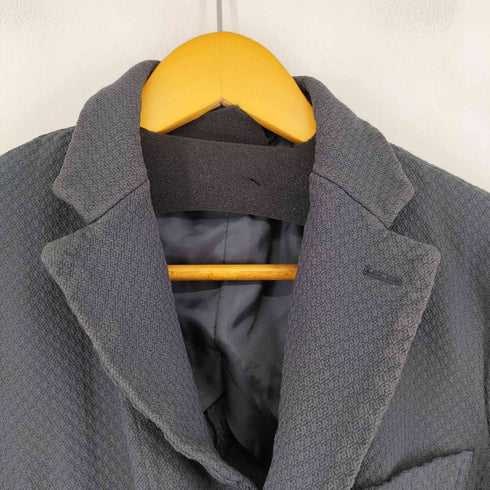 コムデギャルソンオムドゥ COMME des GARCONS HOMME DEUX AD2022 ドビー織り ノッチドカラー シングルジャケット メンズ JPN:XS