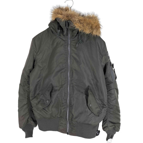 アルファインダストリーズ ALPHA INDUSTRIES MA-1 ワッペン フライトジャケット ボンバージャケット メンズ JPN:L