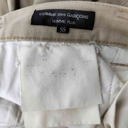 コムデギャルソンオムプリュス COMME des GARCONS HOMME PLUS フラップポケットチノパンツ メンズ SS
