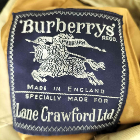 バーバリーズ BURBERRYS 90S MADE IN ENGLAND ライナー付き 裏地ノヴァチェックステンカラーコート レディース