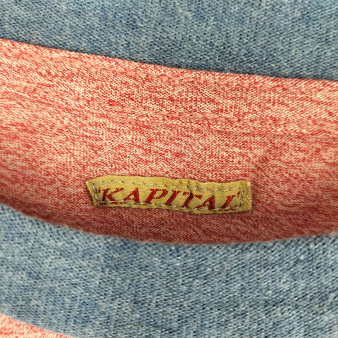 キャピタル KAPITAL パフスリーブ リンガーTシャツ レディース 1