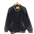 Vintage Stadium Jacket 裏地キルティング レザー切替 スタジャン メンズ JPN:L