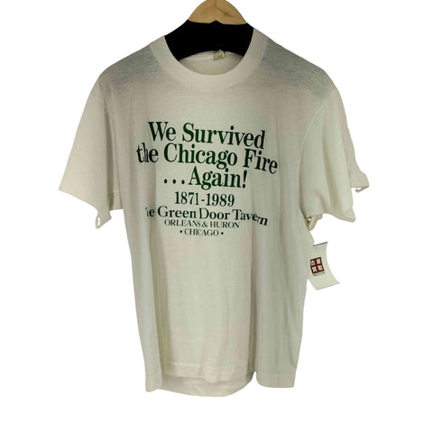 スクリーンスターズ SCREEN STARS 80S MADE IN USA フロントプリント S/S Tシャツ メンズ import:L