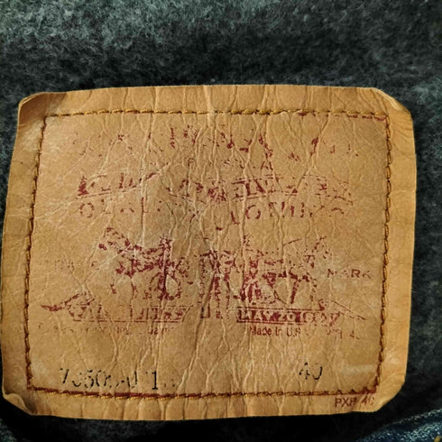リーバイス LEVI STRAUSS&CO 90s 70506-0316 527刻印 USA製 93年製 裏地ブランケット デニムトラッカージャケット メンズ 40
