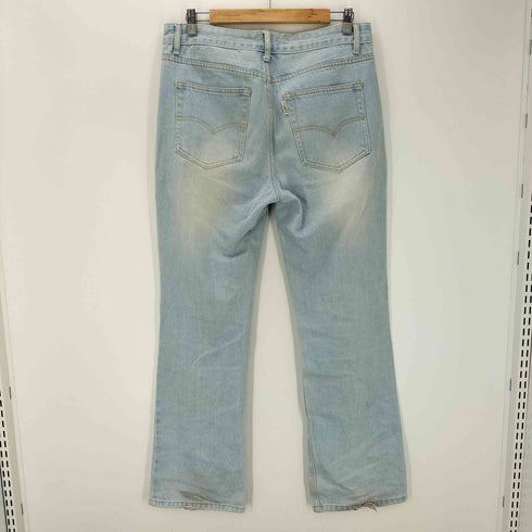 ストレートデニムパンツ アイスブルー メンズ XL