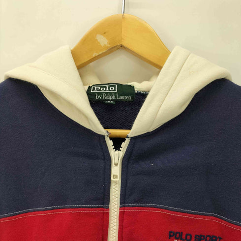 ポロスポーツラルフローレン POLO SPORT RALPH LAUREN 緑タグ 刺繍 ジップアップパーカー メンズ 160