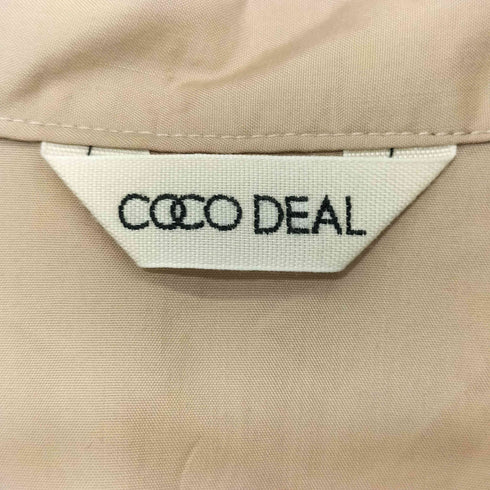 ココディール COCO DEAL 2022SS パフスリーブコルセットプリーツワンピース レディース 1
