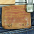リーバイス LEVI STRAUSS&CO levi`s premium 501 USA製 WHITE OAK工場製 5115刻印 bigE ボタンフライデニムパンツ メンズ 31 34