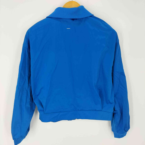 ザラ ZARA SATIN EFFECT JACKET WITH SIDE STRIPE サテンジップブルゾン レディース JPN:S