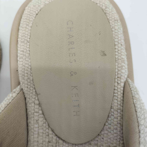 チャールズキース CHARLES & KEITH エスパドリーユ トングサンダル レディース JPN:23.5