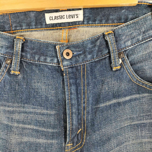 リーバイス LEVI STRAUSS&CO 00s 503 07年製 ベトナム製 classic levi`s オリジナル月桂樹ボタン オレンジステッチデニムパンツ メンズ 33 33