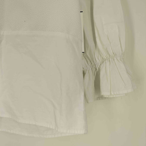ザラ ZARA CONTRAST POPLIN TOP セーラーカラーブラウス レディース import:S