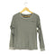 ヨシオクボ yoshio kubo フロント刺繍ボーダーL/S TEE メンズ JPN:2