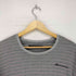 ヨシオクボ yoshio kubo フロント刺繍ボーダーL/S TEE メンズ JPN:2