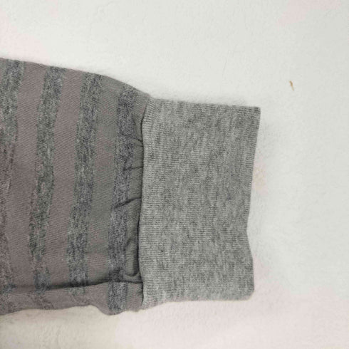 ヨシオクボ yoshio kubo フロント刺繍ボーダーL/S TEE メンズ JPN:2