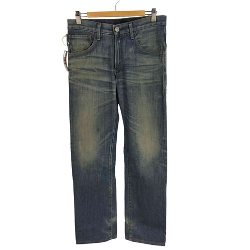 リーバイス LEVI STRAUSS&CO 00s levi`s premium 505 j30刻印 07年製 2色ステッチデニムパンツ メンズ 32 33
