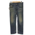 リーバイス LEVI STRAUSS&CO 00s levi`s premium 505 j30刻印 07年製 2色ステッチデニムパンツ メンズ 32 33