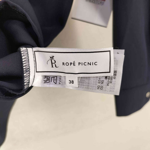 ロペピクニック Rope Picnic 配色パイピングブラウス レディース 38