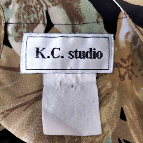 K.C.studio 花柄S/S ブラウス レディース