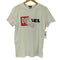 ディーゼル DIESEL ロゴプリントクルーネックTシャツ メンズ