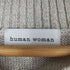 ヒューマンウーマン HUMAN WOMAN メランジギマニット レディース JPN:M