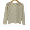 レイビームス Ray BEAMS チェッカー チュール ロングスリーブTシャツ レディース