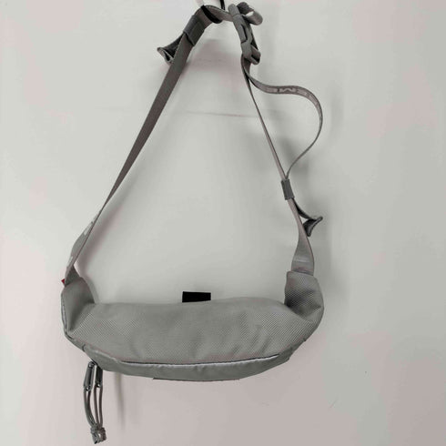 シュプリーム Supreme 22AW Small Waist Bag Silver ボックスロゴ スモールウエストバッグ CORDURA メンズ