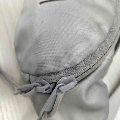 シュプリーム Supreme 22AW Small Waist Bag Silver ボックスロゴ スモールウエストバッグ CORDURA メンズ