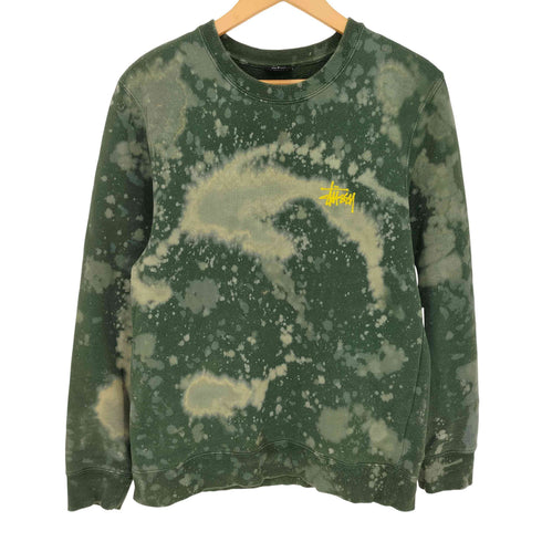 ステューシー Stussy タイダイ染め 両面ストックロゴプリント クルーネックスウェット メンズ JPN:S