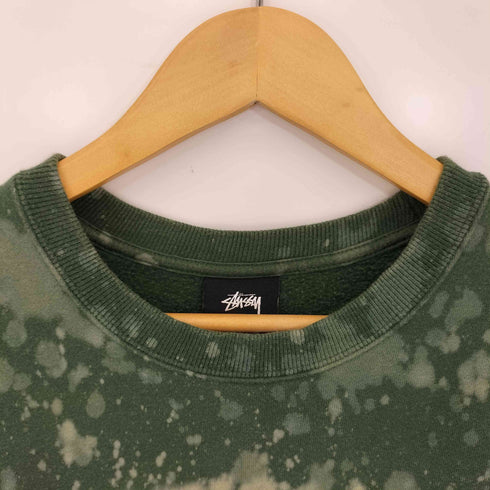ステューシー Stussy タイダイ染め 両面ストックロゴプリント クルーネックスウェット メンズ JPN:S