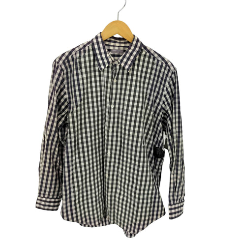 コムデギャルソンオム COMME des GARCONS HOMME 田中オム 銀タグ ドッキングギンガムチェックシャツ メンズ
