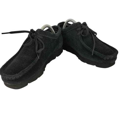 クラークスオリジナルズ Clarks ORIGINALS Wallabee GTX ブラックスエード メンズ JPN:25