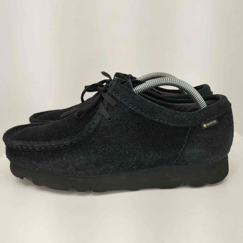 クラークスオリジナルズ Clarks ORIGINALS Wallabee GTX ブラックスエード メンズ JPN:25