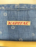 キャピタル KAPITAL 花柄 リネンフリルブラウス レディース JPN:1