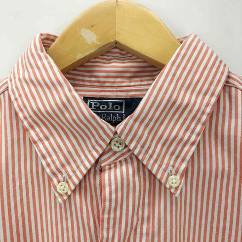 ポロバイラルフローレン Polo by RALPH LAUREN L/S CLLLASIC FIT ポニー刺繍ストライプBDシャツ メンズ 15 1/2