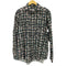 インターメッツォ INTERMEZZO L/S TAIANA ピケ 総柄ウィングカラーシャツ メンズ JPN:XXL