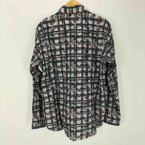 インターメッツォ INTERMEZZO L/S TAIANA ピケ 総柄ウィングカラーシャツ メンズ JPN:XXL