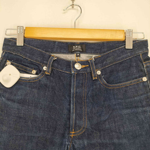 アーペーセー A.P.C. NEW CURE H JEAN TRES ETROIT ボタンフライデニムパンツ レディース US:28-29