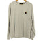 エクストララージ XLARGE 12SS ロゴワッペン バックプリント L/S クルーネックTシャツ メンズ import:L
