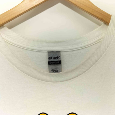 ギルダン GILDAN 90S ULTRA COTTON MALIBU CALIFORNIA 企業ロゴプリント オーバーサイズ クルーネック半袖Tシャツ メンズ 3XL
