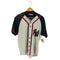 チャンピオン Champion New York Yankees カットソー地 ベースボールシャツ メンズ import:M