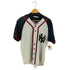 チャンピオン Champion New York Yankees カットソー地 ベースボールシャツ メンズ import:M