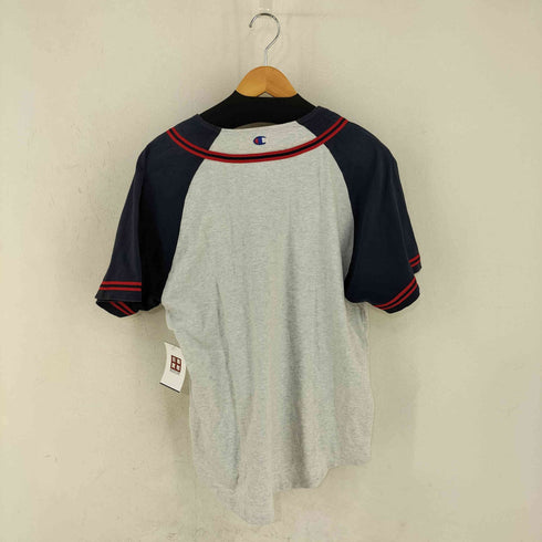 チャンピオン Champion New York Yankees カットソー地 ベースボールシャツ メンズ import:M